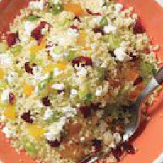 Couscous with Dried Fruit & Feta