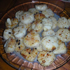 Pepper Grilled Scallops
