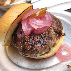 Barbecued Cajun Pork Burgers