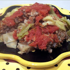 Lazy Stuffed Cabbage Casserole