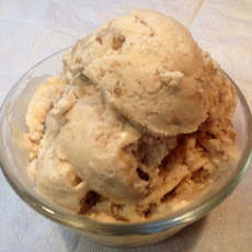 Apple Cider Ice Cream with Walnut Pralines