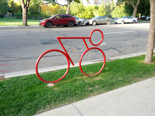 The Great Red Bike Sculpture 