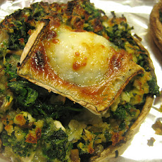 Vegetable-Stuffed Portobello Mushrooms