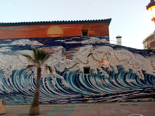 Poseidon Mural