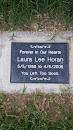 Lone Mountain Park Laura Lee Horn Memorial