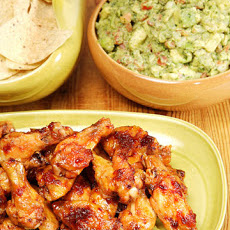 Spicy Citrus Caramel Chicken Wings