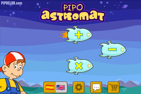 ASTROMAT mental math with Pipo