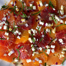 Mixed Citrus Salad with Feta, Onion and Mint