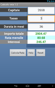 How to install Calcolo Rata 1.3 mod apk for pc