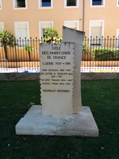 Stèle Des Maréchaux De France - La Farlede
