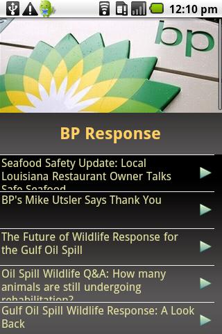 【免費新聞App】Oil in the Gulf-APP點子