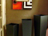 Fino Tresillo De Jarrones De Mdf Color Chocolate