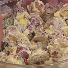 Grilled Yukon Gold Potato and Andouille Salad