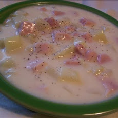 Swiss, Ham, Potato Soup