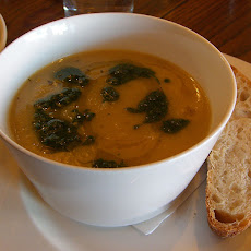 Spiced Roasted Parsnip Soup