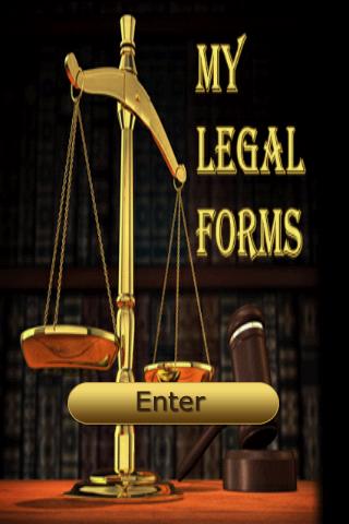 Android application Legal Forms Document Templates screenshort