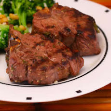 Grilled Lamb Chops with Garlic, Rosemary, and Thyme