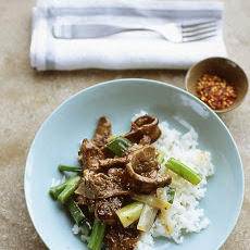 Beef and Scallion Stir-Fry