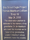 Boy Scout Eagle Project