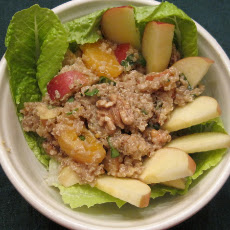 Crispy, crunchy, apple-quinoa salad