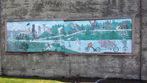 Bicycling Mural