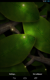 How to install Tap Leaves Live Wallpaper 2.0.1 mod apk for bluestacks