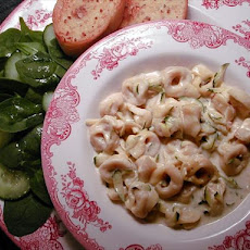 Cream Pasta Sauce With Zucchini