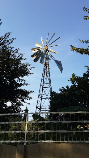 Windmill In Suburb 