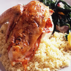 Prosciutto-Stuffed Chicken with Creamed Spinach