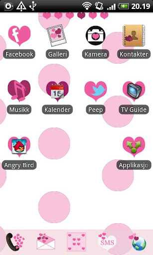 【免費個人化App】Hearts GO Launcher EX Theme-APP點子