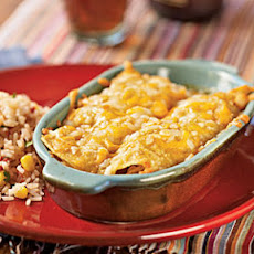 Green Chile-Chicken Enchiladas