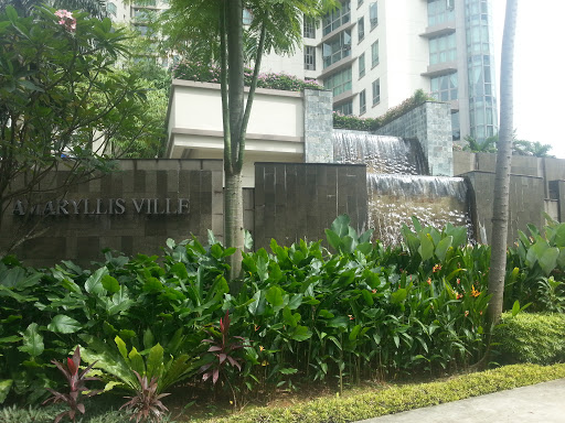 Waterfall of Amaryllis Ville, Newton Road, Singapore
