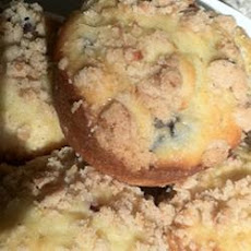 Mango Blueberry Muffins With Coconut Streusel