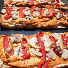 French Bread Pizza (vegetarian)