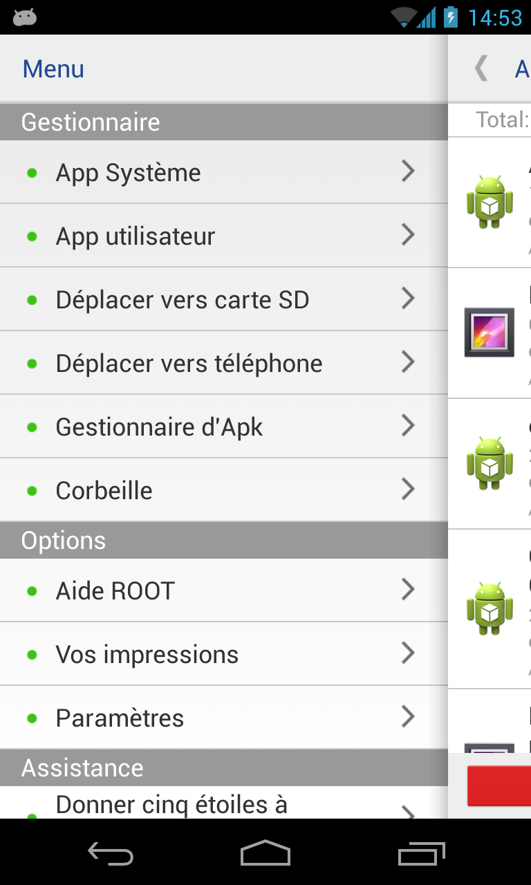 Android application System app remover (root needed) screenshort