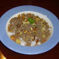 Cuban Chopped Beef and Rice