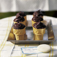 Chocolate Cupcake Cones