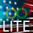 USA Flag Stylized LITE mobile app icon