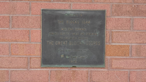 Plaque at the Family Center