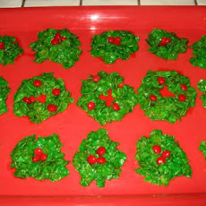 Christmas Holly Treats