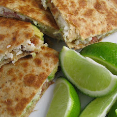 Crab Avocado Quesadillas