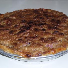 Sour Cream Peach Pie
