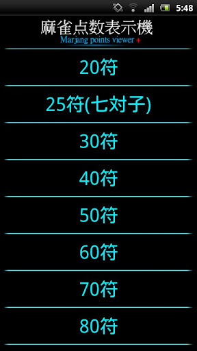 麻雀点数表示機