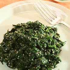 Chilled Sesame Spinach