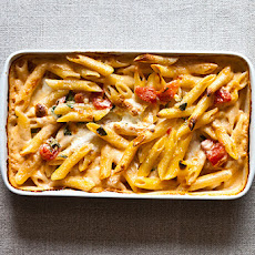 Al Forno's Penne with Tomato, Cream & Five Cheeses