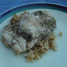 Lemon-Herb Chicken & Rice Bake