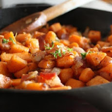 Sweet Potato Hash With Bacon