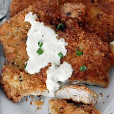 Pork Milanese with Creamy Lemon Sauce