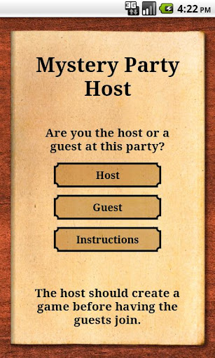 Mystery Party Host