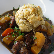 Vegetable Stew With Herb Dumplings